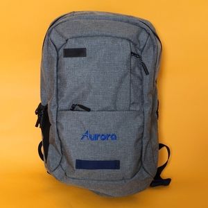 Timbuk2 Men backpack bag casual sport hiking gray Aurora logo one size